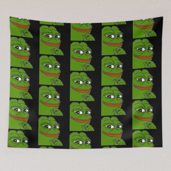 Item preview, Pepe Frog Meme designed and sold by GoldenTicketer.