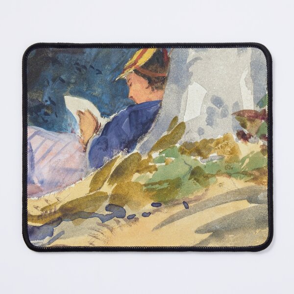 Item preview, Resting (ca. 1880–1890) by John Singer Sargent designed and sold by Designedbysm.