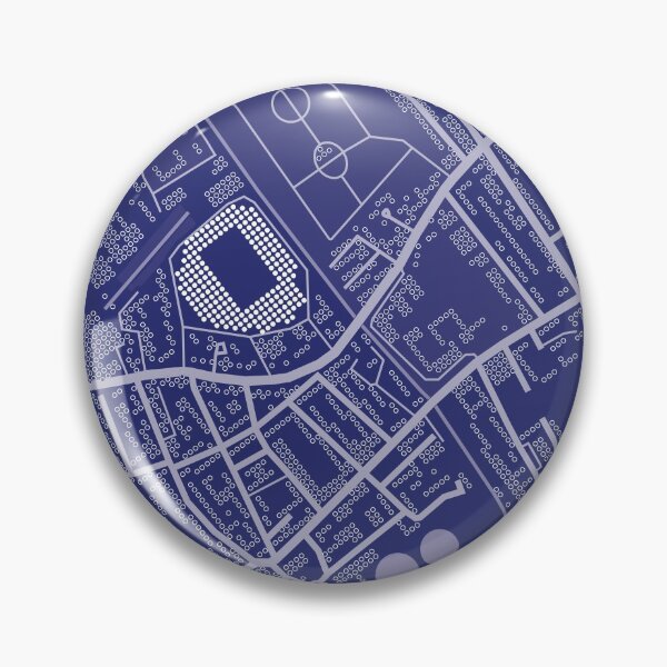 Item preview, Stamford Bridge Stadium Dotted Map - Chelsea Football Club designed and sold by Cameron Porter.