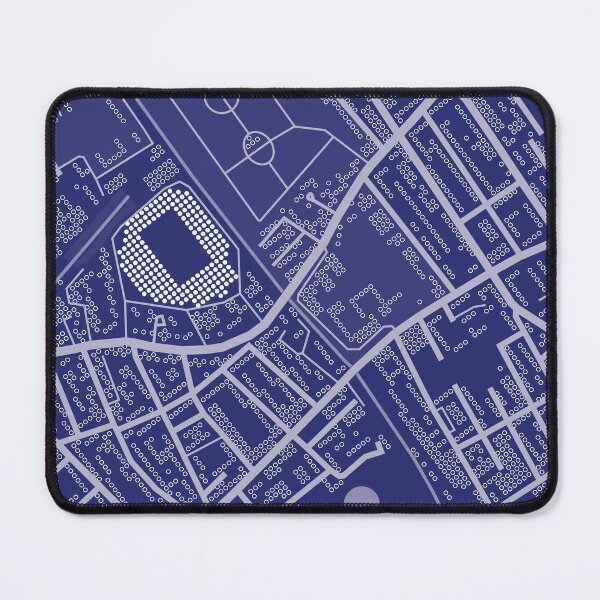 Item preview, Stamford Bridge Stadium Dotted Map - Chelsea Football Club designed and sold by Cameron Porter.