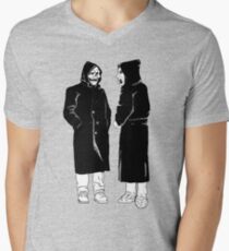 brand new - the devil and god Men's V-Neck T-Shirt