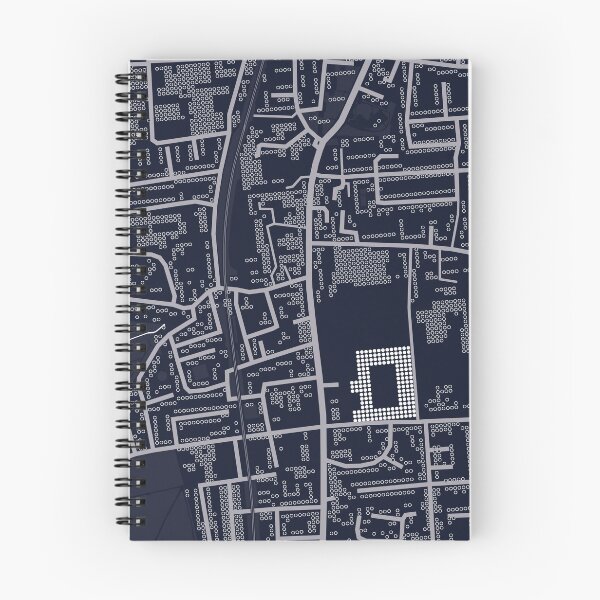 Item preview, White Hart Lane Stadium Dotted Map - Tottenham Football Club designed and sold by Cameron Porter.