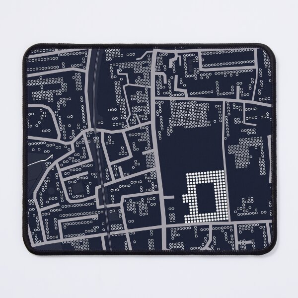 Item preview, White Hart Lane Stadium Dotted Map - Tottenham Football Club designed and sold by Cameron Porter.