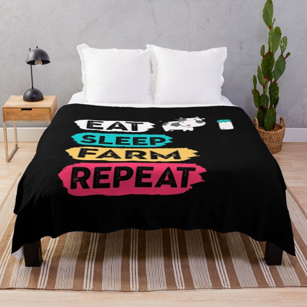 Item preview, Eat Sleep Farm Repeat - Funny Farming Quotes. designed and sold by rooster23647.