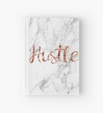 Hustle Rose Goldmarmor Notizbuch