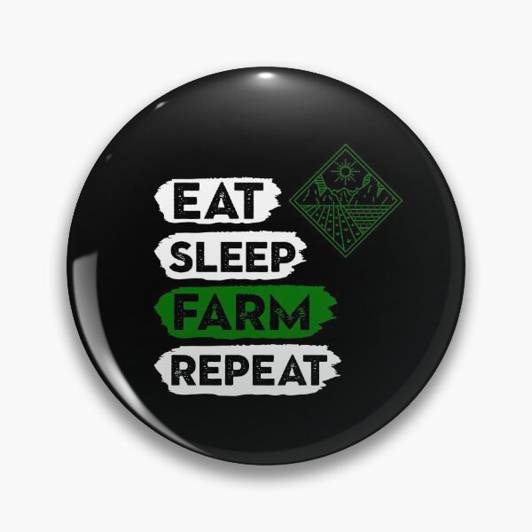 Item preview, Eat Sleep Farm Repeat - Funny Farming Quotes. designed and sold by rooster23647.