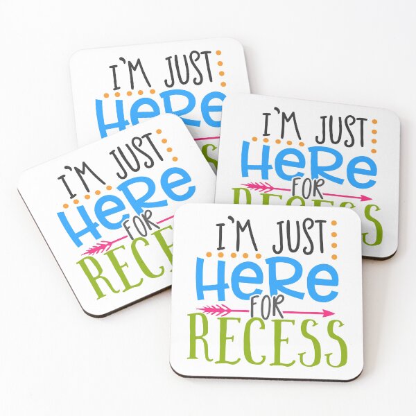 Item preview, I'm Just Here For The Recess designed and sold by franktact.