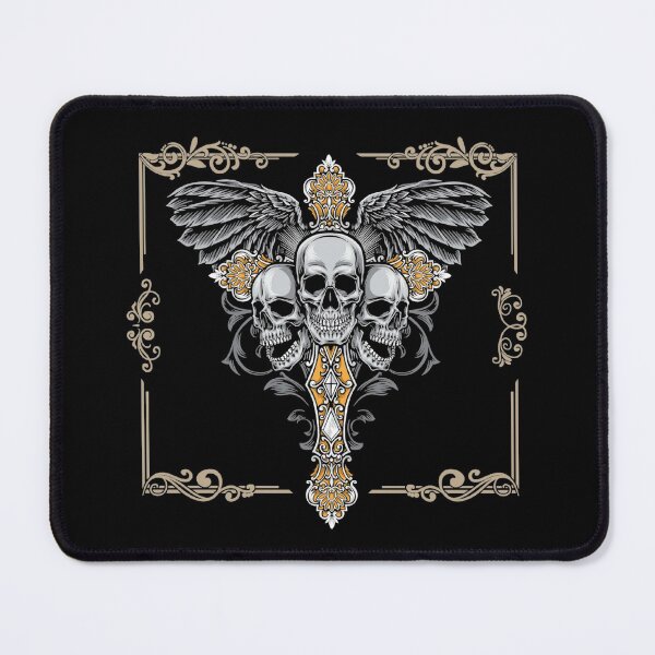 Item preview, Dark Angel Gothic Skull Cross designed and sold by darknessjeff86.
