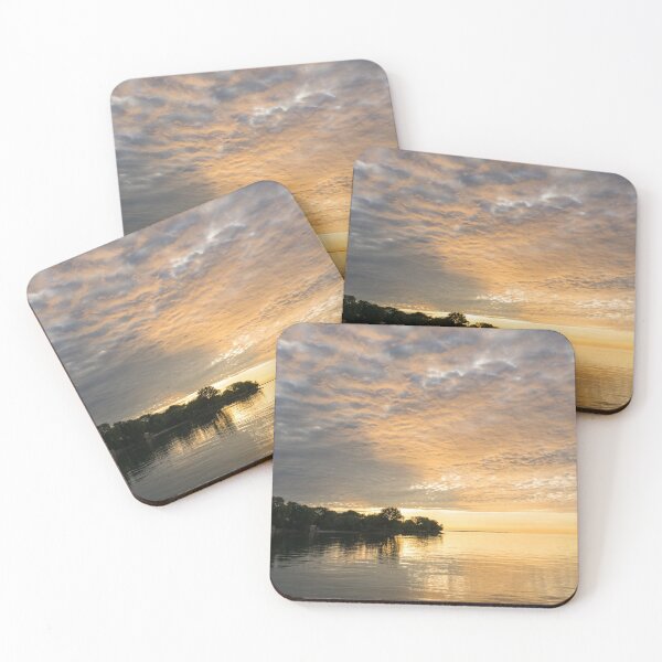 Item preview, Illuminated Cloudscape - Glorious Sunrise at Rotary Peace Park Point on Lake Ontario in Toronto designed and sold by Georgia Mizuleva.