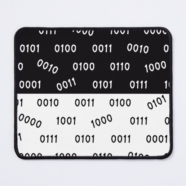 Item preview, Black and White Binary Numbers 0 to 9  designed and sold by CarlottaLai.