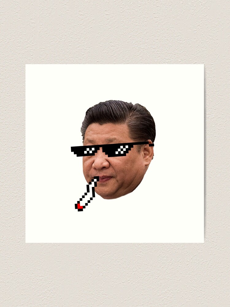 Afbrydelse Mastery menneskemængde Thug life Xi Jinping President of China" Art Print for Sale by  Tiredmenphilo | Redbubble