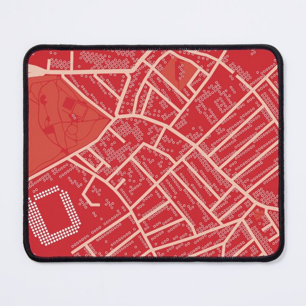 Item preview, Ashton Gate Stadium Dotted Map - Bristol City Football Club designed and sold by Cameron Porter.