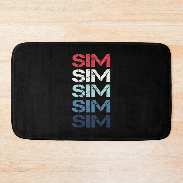 Item preview, Sim Name T Shirt - Sim Vintage Retro Sim Name Gift Item Tee designed and sold by rivenburga.