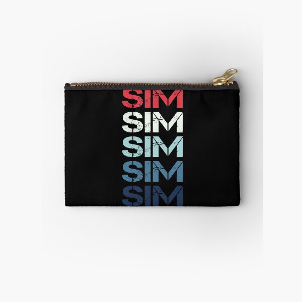 Item preview, Sim Name T Shirt - Sim Vintage Retro Sim Name Gift Item Tee designed and sold by rivenburga.