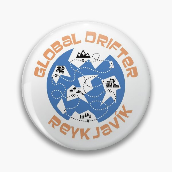Item preview, Reykjavik Global Drifter designed and sold by designkitsch.