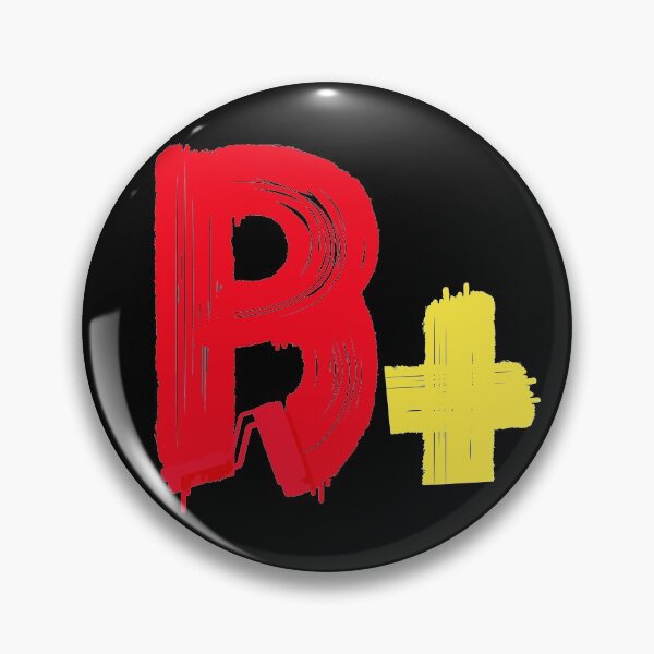 Item preview,  Blood Type  B Plus  Brush Design designed and sold by AEGMEDIA.