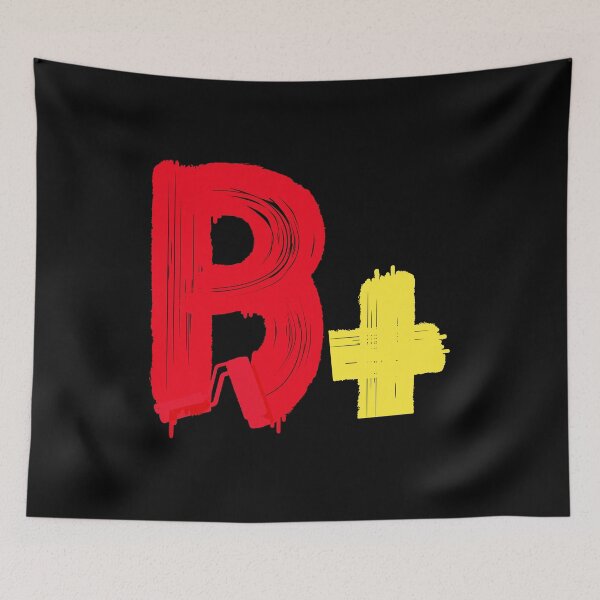 Item preview,  Blood Type  B Plus  Brush Design designed and sold by AEGMEDIA.
