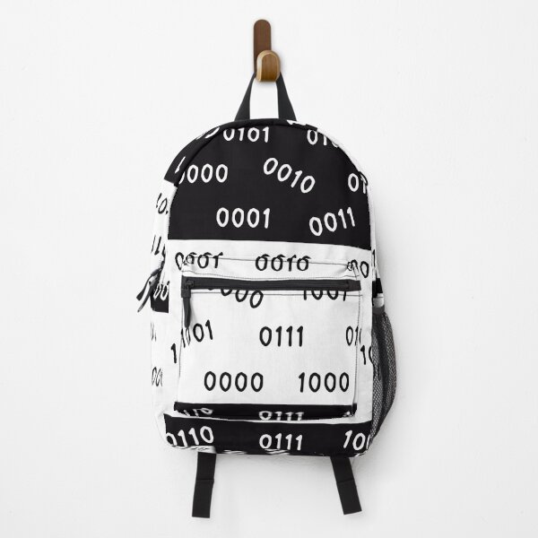 Item preview, Black and White Binary Numbers 0 to 9  designed and sold by CarlottaLai.