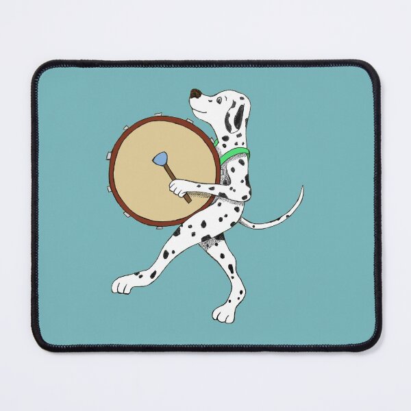 Item preview, D is for Dog playing the Drum designed and sold by AnnieHines.