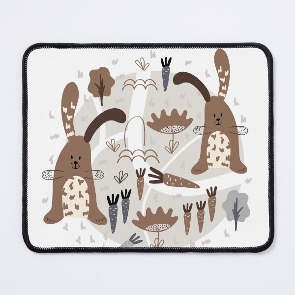 Item preview, Cute hare with carrot designed and sold by Bazarovaart.