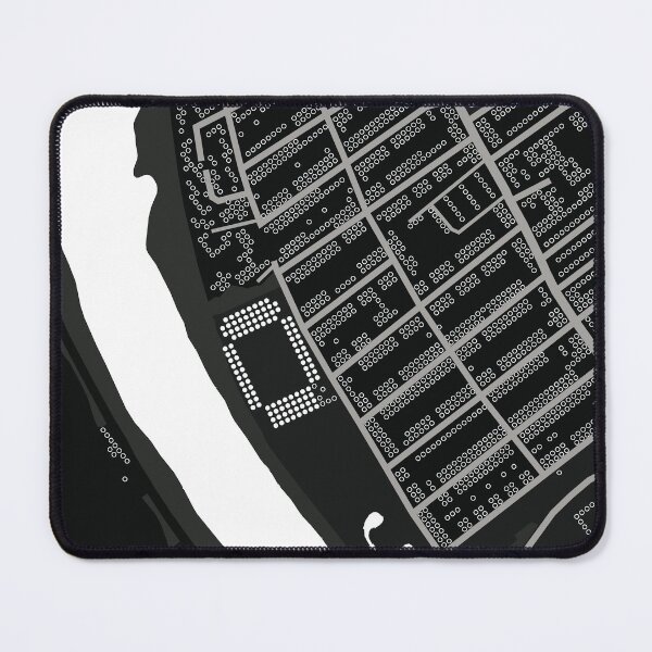Item preview, Craven Cottage Stadium Dotted Map - Fulham Football Club designed and sold by Cameron Porter.