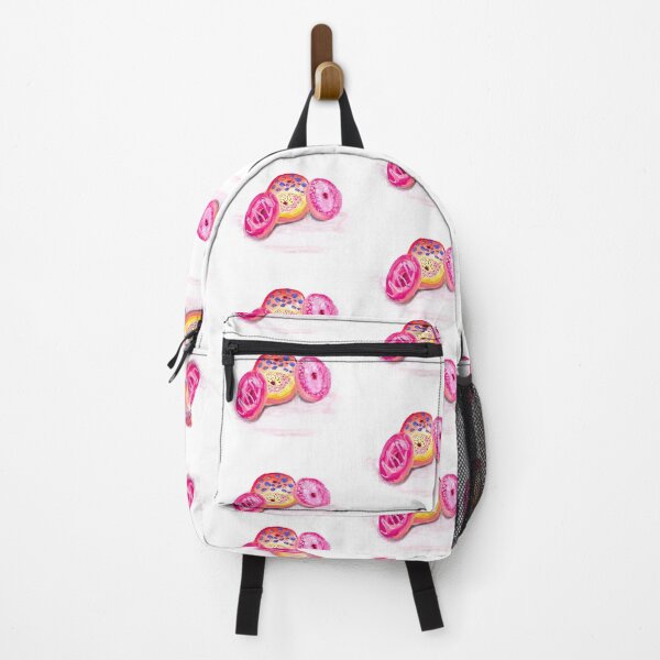 Item preview, Pink donuts watercolor designed and sold by Monika Howarth.