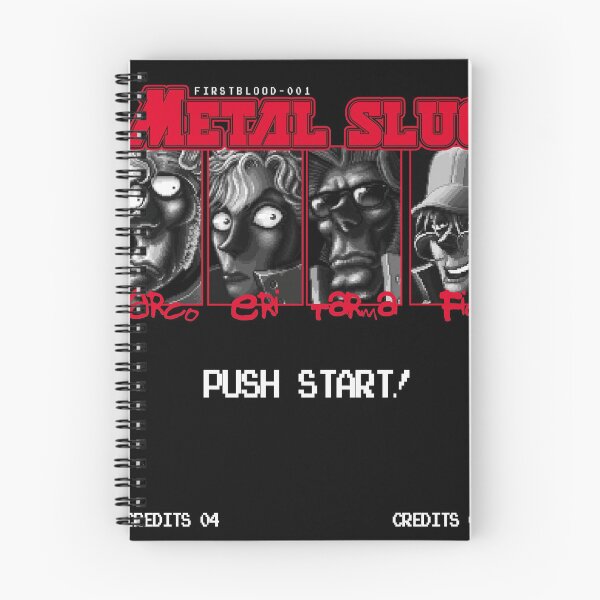 Item preview, Metal Slug Title Screen designed and sold by Amaterasu-cloth.
