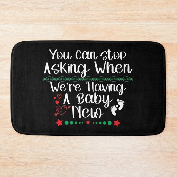 Item preview, You Can Stop Asking When We're Having a Baby Now, Pregnancy Announcement, Mommy To Be, Pregnancy Reveal, Pregnancy																 designed and sold by plussorn.
