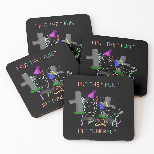 Item preview, "I put the "FUN" in "FUNERAL" designed and sold by CrypticBunnyArt.