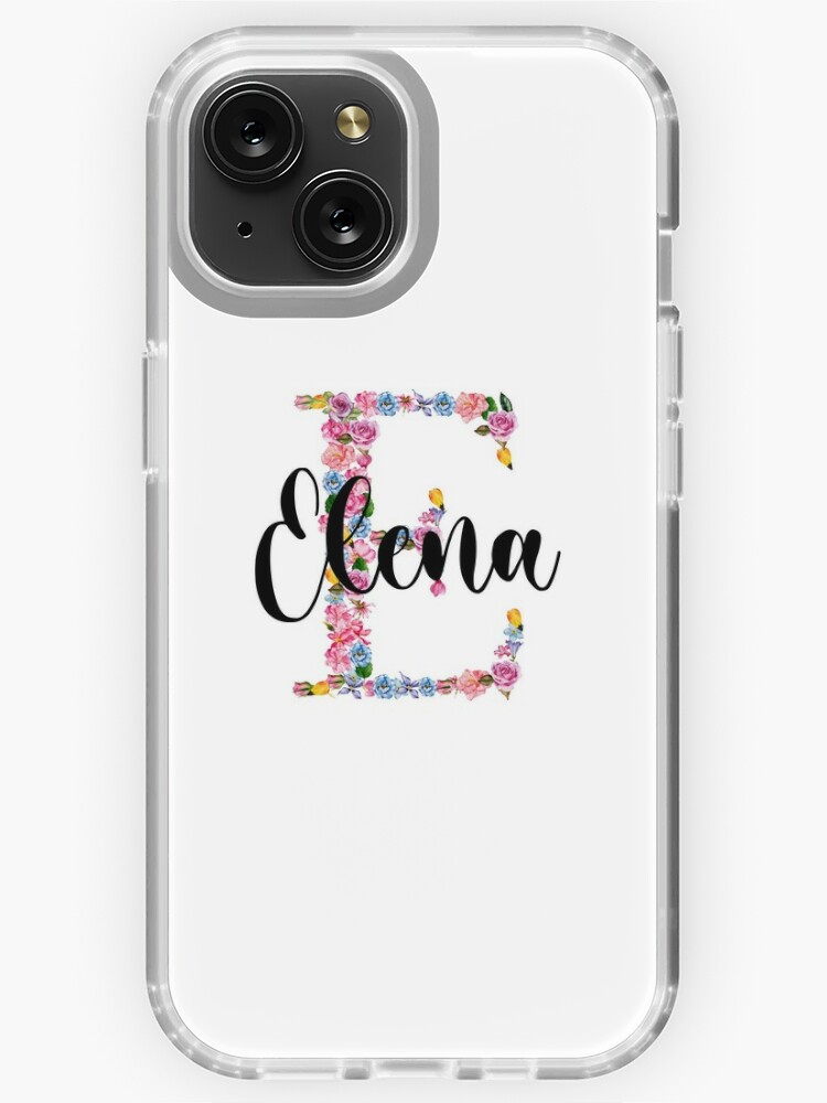 Elena Name +E Letter iPhone Case for Sale by bahjaghraf