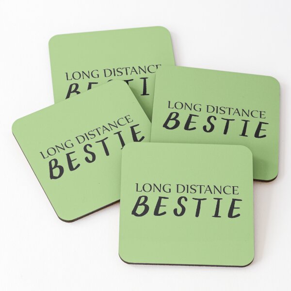 Item preview, Long Distance Bestie, Soulmates, LDR Friendship, LDR Best Friend Gift designed and sold by Koala Designs.