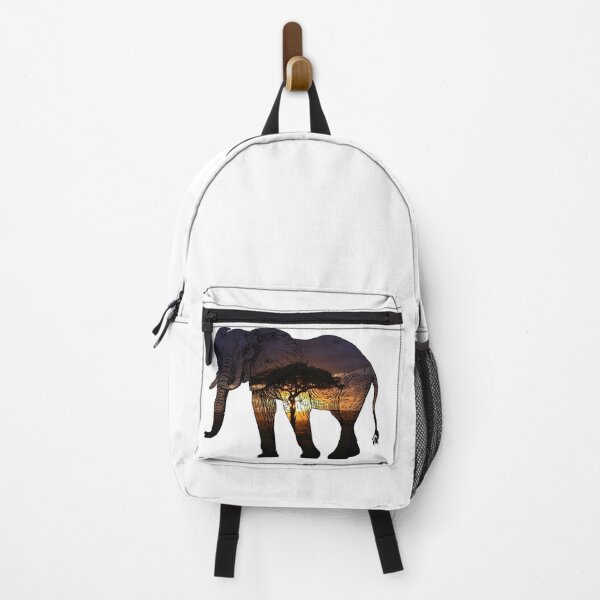 Item preview, African Elephant Silhouette designed and sold by LukjanovArt.