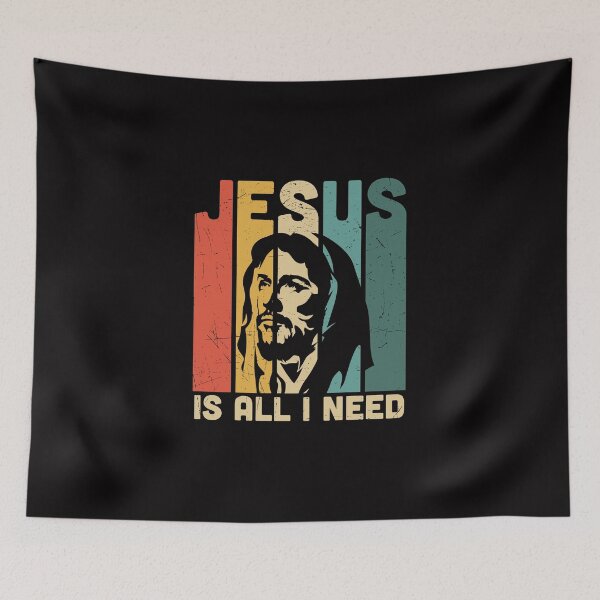 Item preview, Jesus Is All I Need designed and sold by verdecuddly.