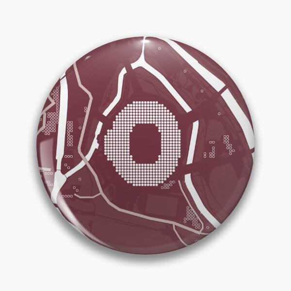 Item preview, London Stadium Dotted Map - West Ham United Football Club designed and sold by Cameron Porter.