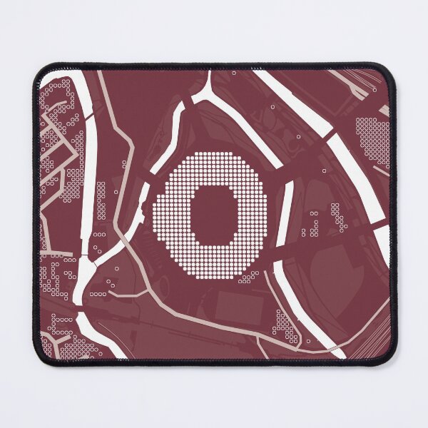 Item preview, London Stadium Dotted Map - West Ham United Football Club designed and sold by Cameron Porter.