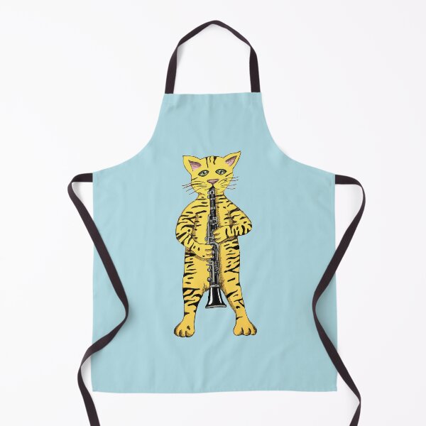 Item preview, C is for Cat playing the Clarinet designed and sold by AnnieHines.