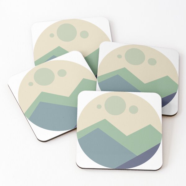 Item preview, Cute Mountains view illustration designed and sold by Mayarart.