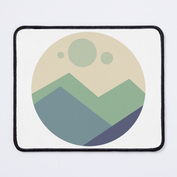 Item preview, Cute Mountains view illustration designed and sold by Mayarart.