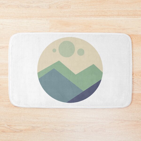 Item preview, Cute Mountains view illustration designed and sold by Mayarart.