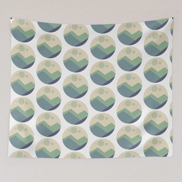 Item preview, Cute Mountains view illustration designed and sold by Mayarart.