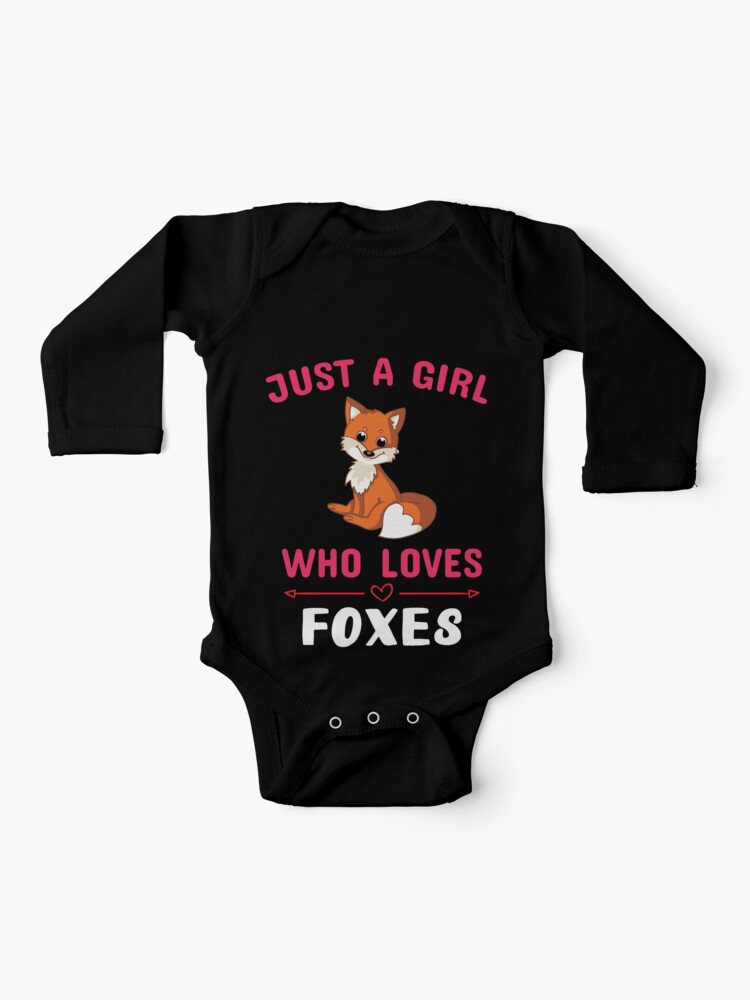 Just A Girl who love Foxes Animals Fox Animal Poster by Trenddesigns24