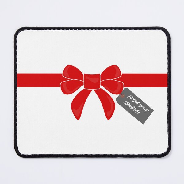 Item preview, Christmas Present All Wrapped Up With Red Bow - From Your Grandma - Funny designed and sold by NGAGE "LIVE LIFE".