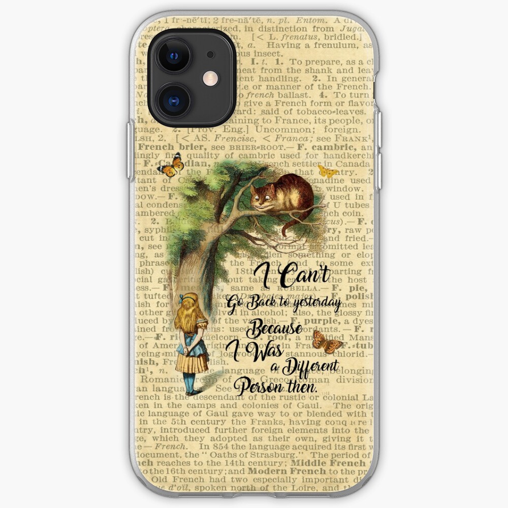 Alice - I Was A Different Person Then iPhone 11 case Alice - I Was A Different Person Then iPhone 11 case