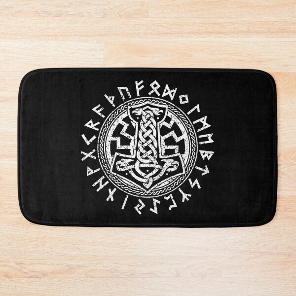 Item preview, Runas vikingas Martillo Celta Hugin Munin Cuervos Vikingo designed and sold by Dog-T-Shirts.