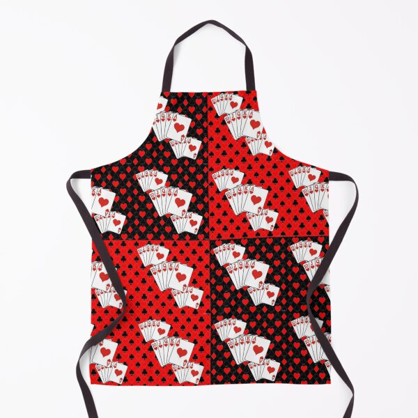 Item preview, CASINO GAMBLING POKER CARDS RED-BLACK SUITES PATTERN ART designed and sold by sharlesart.