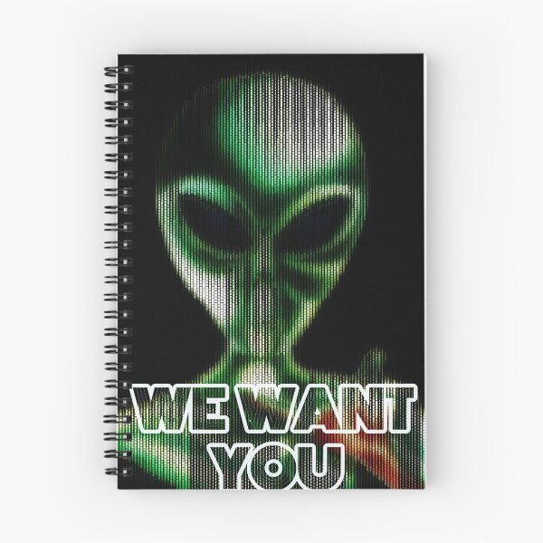 Item preview, Alien Grey We Want You 2 designed and sold by MoodiArtist.