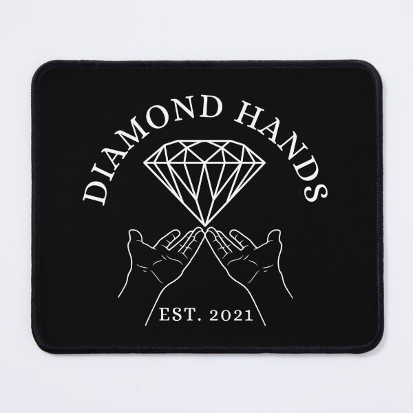 Item preview, GME AMC Diamond Hands Wall Street Bets Stock Market designed and sold by FOGODesigns.