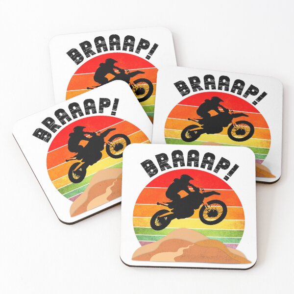 Artikelvorschau, Motocross-Vintage-Sonnenuntergang, Braaap entworfen und verkauft von ACC .