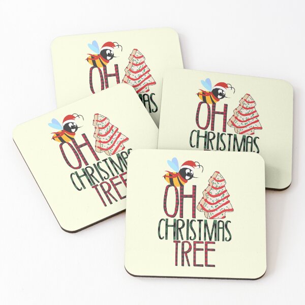 Item preview, Oh Christmas Bee Tree Cute Christmas 2021 designed and sold by BhavyaBathla.