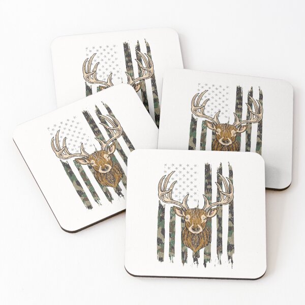 Item preview, Deer Hunting American Camouflage USA Flag designed and sold by Click-Like.